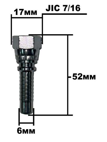 Фитинг JIC 7.16- 4213-07-04